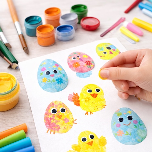 Malovaná vajíčka trochu jinak