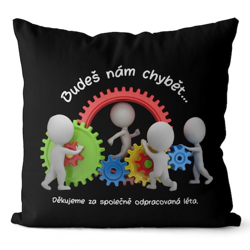 Odchod do důchodu polštář důchodce